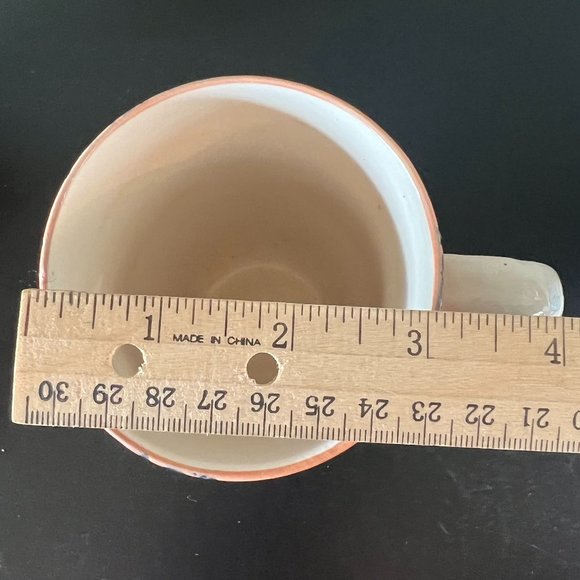 Deauville Veda Dining Dutch Collection Tall Mug w/ Embossed Design - Picture 10 of 12